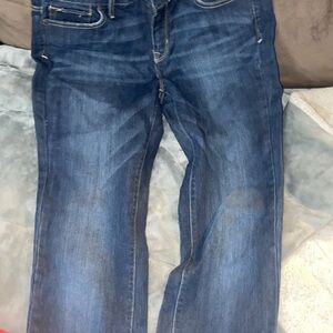 Old Navy Blue Flare Wide Leg Jeans